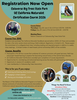 UC CA Naturalist Program