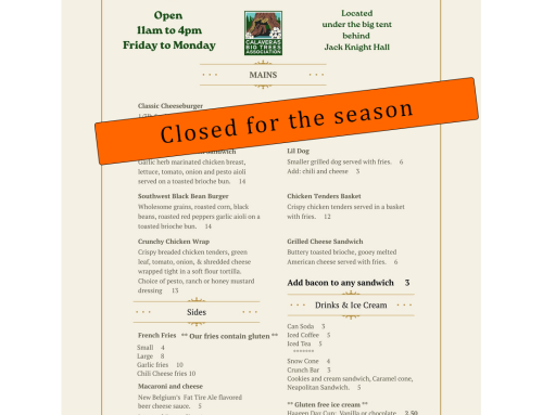 Sequoia Snack Shack – Has Closed for the 2026 Season